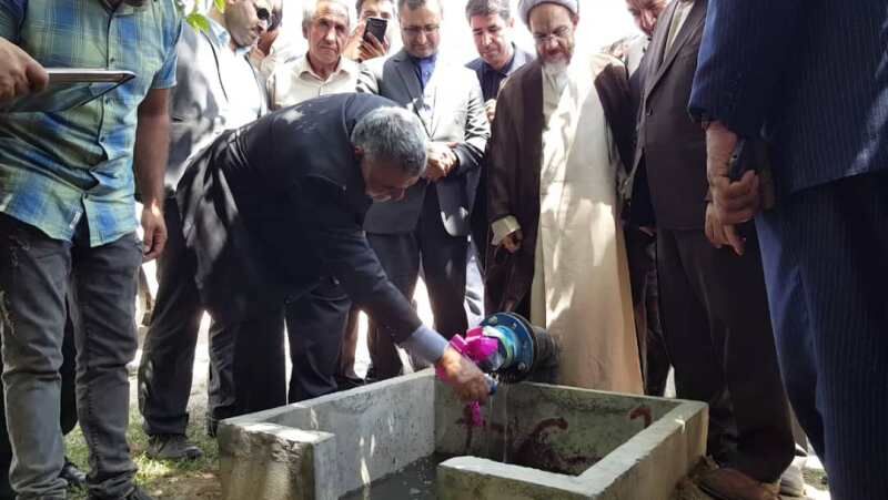 افتتاح شبکه آبیاری اراضی پایاب سد تبارک قوچان