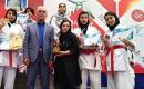 درخشش تیم کاراته بانوان استان در رقابتهای آسیایی