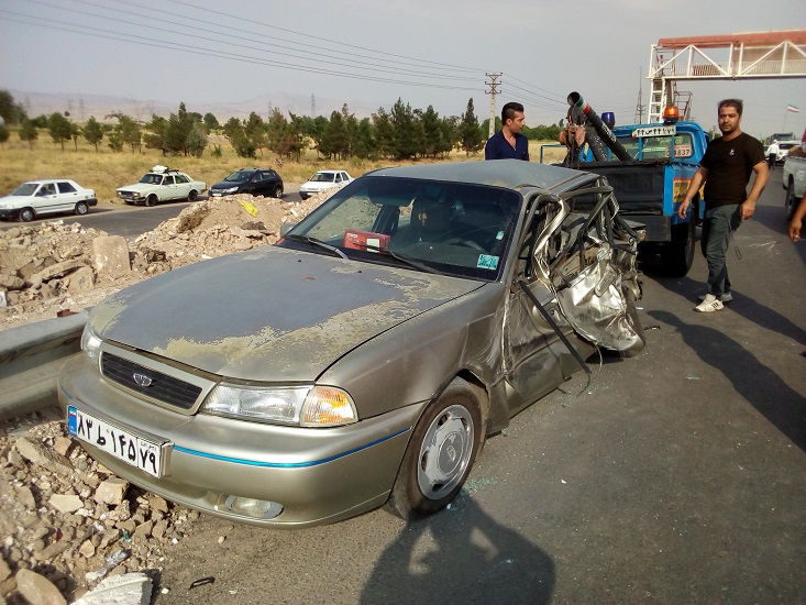 سانحه رانندگی در ازادراه قزوین- کرج