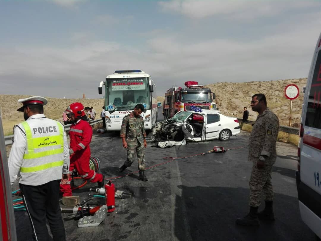 3 کشته در سانحه تصادف در جاده نیشابور