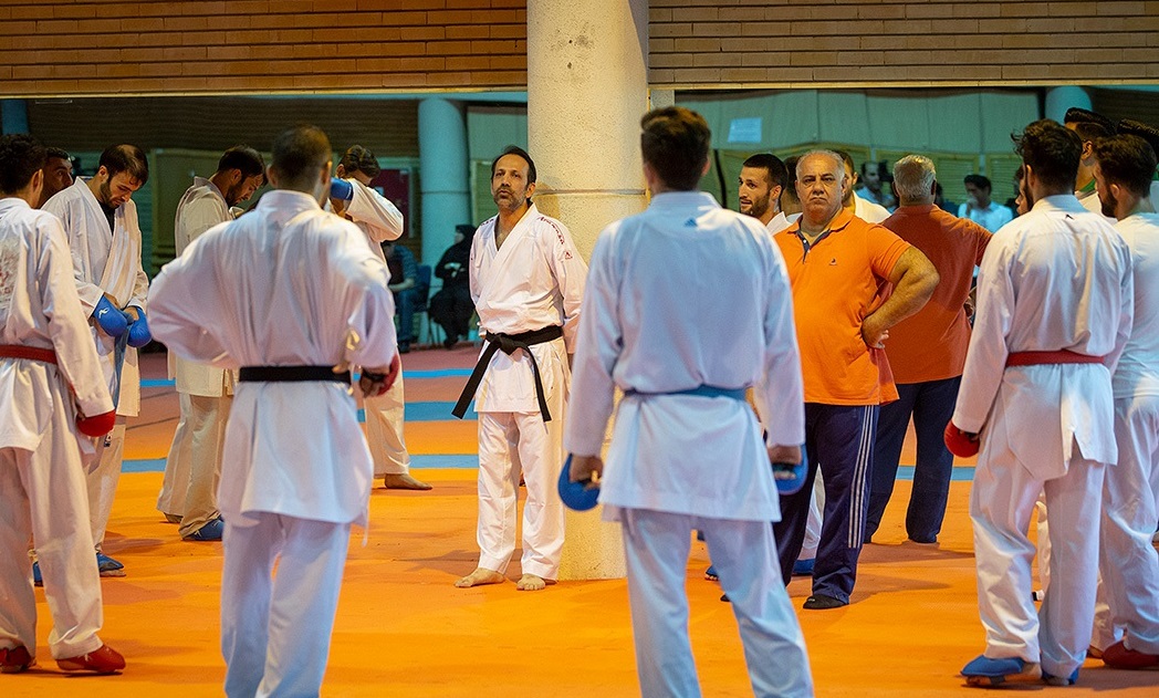 اردوی سوم تیم ملی کاراته در تهران