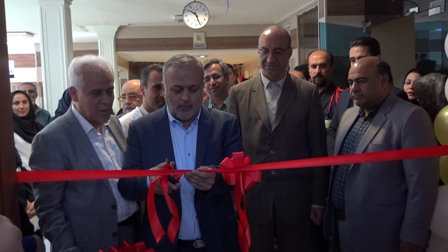 افتتاح بخش اطفال بیمارستان دهخدای قزوین