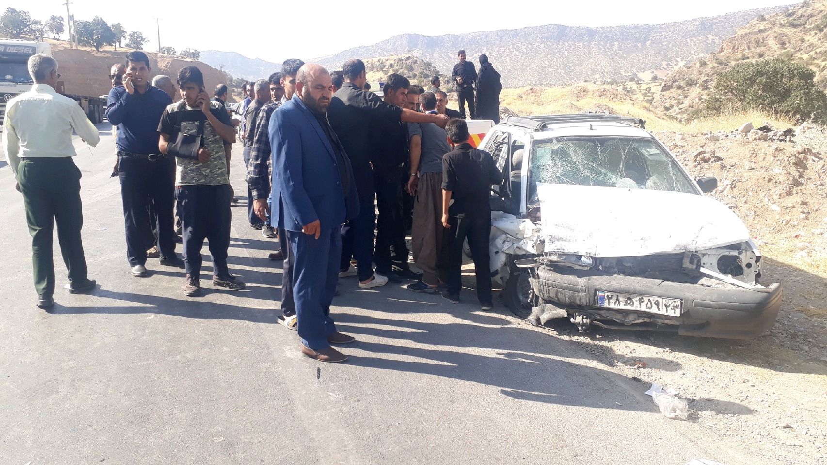 دو کشته و شش زخمی در حادثه رانندگی پاتاوه