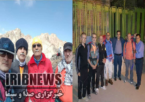 صعود کوهنوردان مهابادی به دومین قله مرتفع ایران