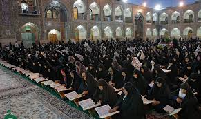 برگزاری محفل انس با قرآن حرم رضوی در عاشورای حسینی