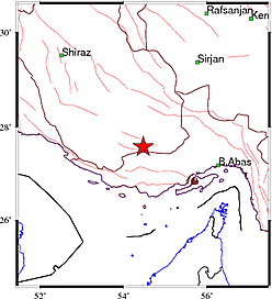 زمین لرزه در لار