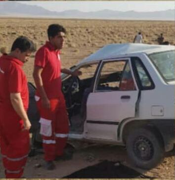 دو کشته وسه زخمی درتصادف جاده بهمن به خسروشیرین