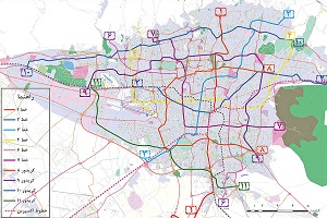 تصویب طرح حمل و نقل ریلی درون شهری تهران