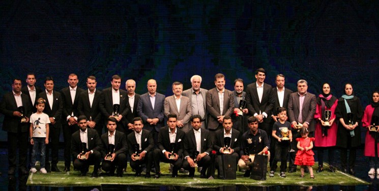 سه طلایی پوش اصفهانی در جمع برترین‌های فوتبال ایران