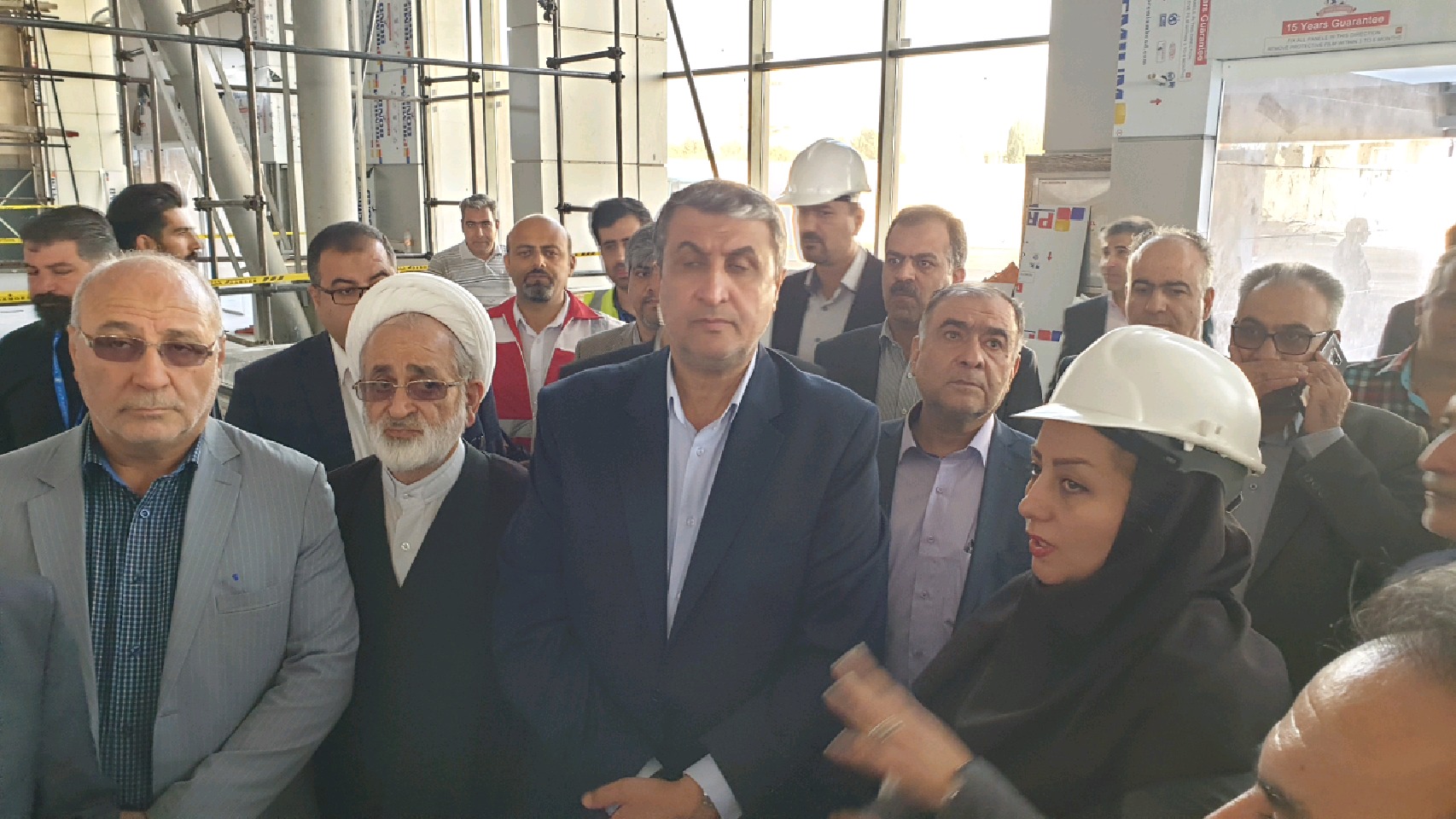 افتتاح پایانه  بار هوایی فرودگاه بین المللی شهید بهشتی  اصفهان