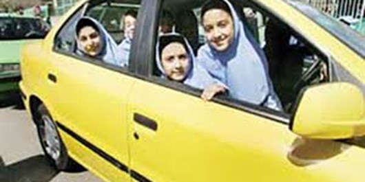 نقشه ماهواره‌ای معیار تعیین نرخ سرویس مدارس فارس