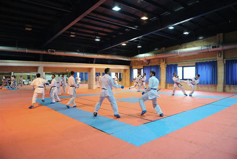 برگزاری آخرین اردو کاراته قبل از اعزام به روسیه