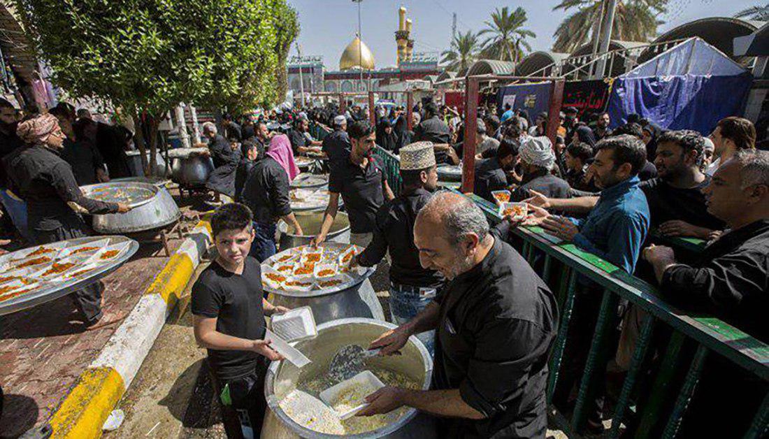 خدمات رسانی ۶۹ موکب فارس به زائران کربلا