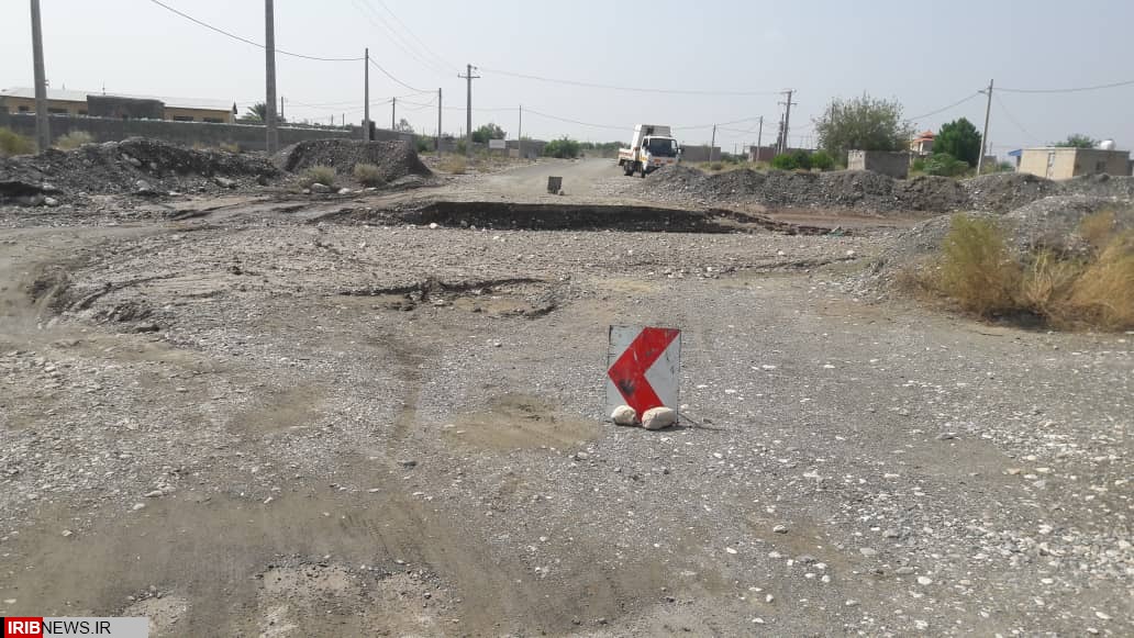 خسارات سیلاب اخیر به راههای جنوب کرمان
