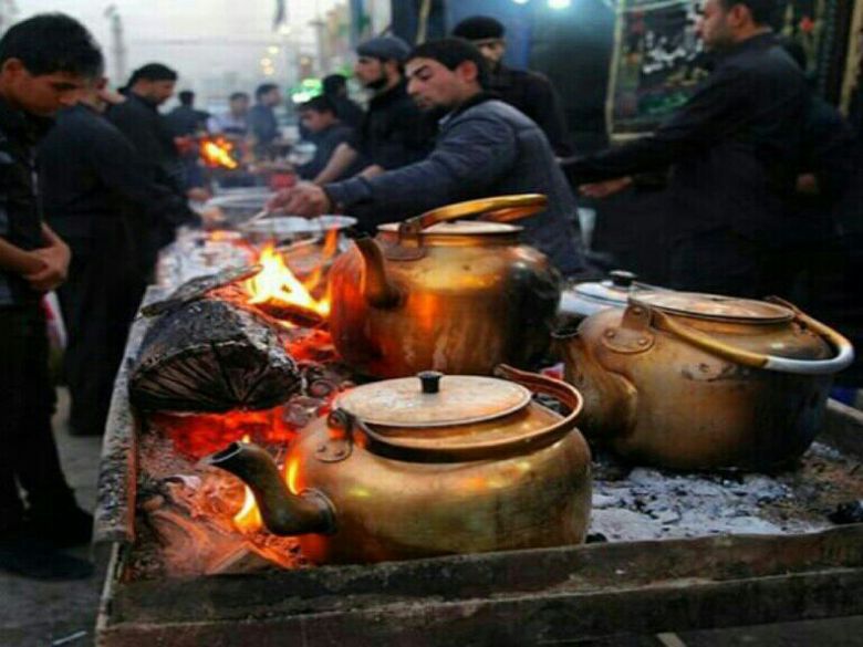 برپایی موکب اوقاف و امور خیریه استان در مرز شلمچه