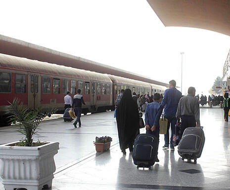 افزایش سفر با قطار در مسیر مشهد