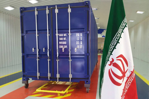 افتتاح بزرگترین خط تولید کانتینر دریایی ایران