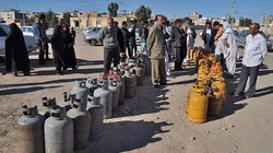 کمبود سیلندر گاز مایع در پارسیان