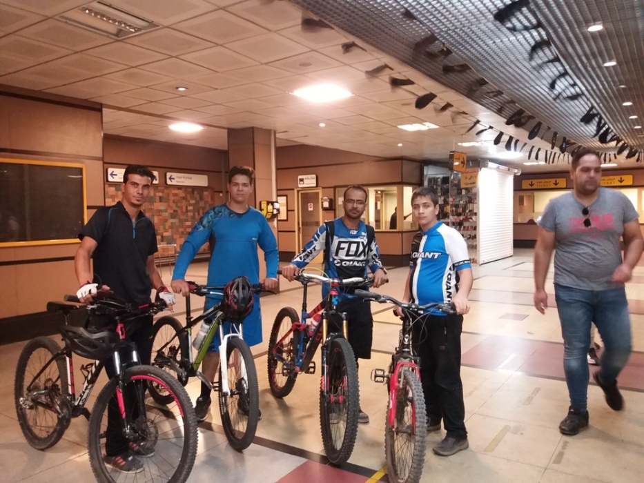 متروی تهران میزبان بیش از ۱۳ هزار دوچرخه سوار