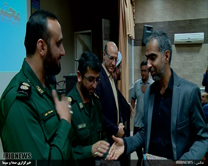 تجلیل از بسیجیان تامین کننده امنیت هیئت‌های عزاداری شهر شیراز
