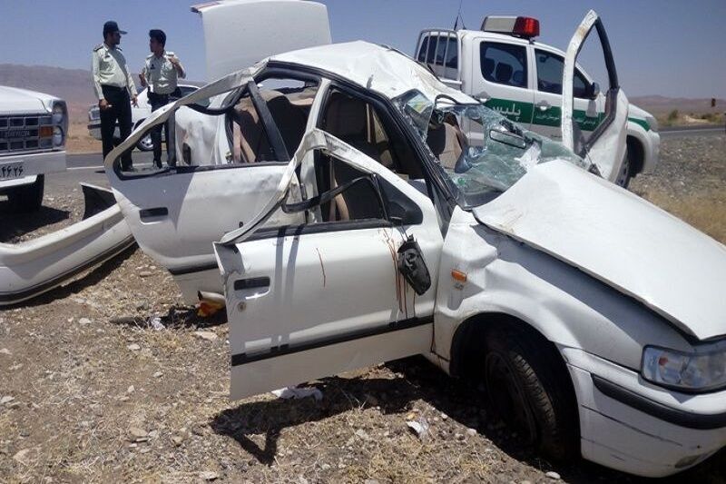 یک کشته و چهار زخمی در تصادف جاده ایلام - مهران‌ی