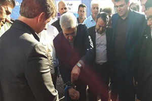 افتتاح طرح آبرسانی دهلران با حضور وزیر نیرو