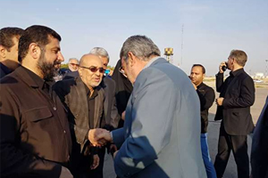 ورود وزیر کشور و وزیر راه و رئیس ستاد اربعین حسینی به آبادان