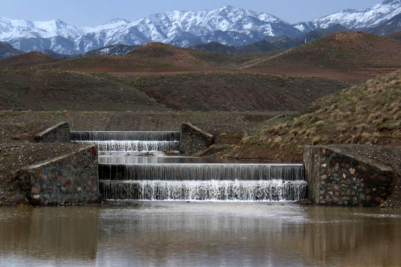 بهره برداری از 7 سد بزرگ آبخیزداری در چالدران