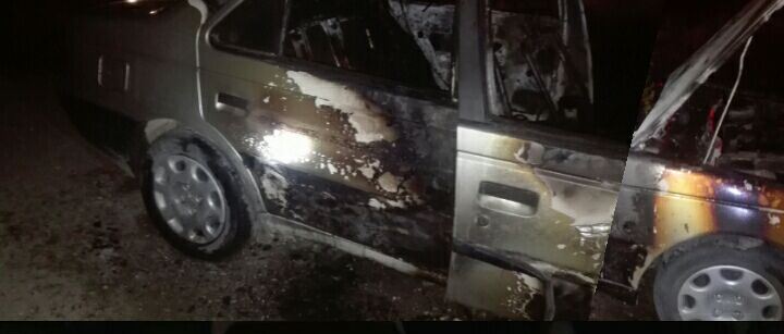 آتش سوزی خودروی سواری پژو در فریمان
