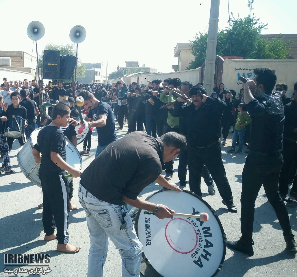 راهپیمایی حرم تا حرم در شهر سوق