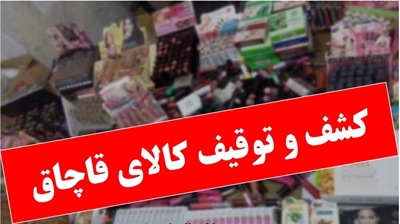 کشف اقلام بهداشتی و خوراکی غیرمجاز در رشت