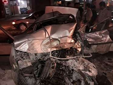 مرگ دلخراش ۴ نفر در برخورد دو خودرو در آمل