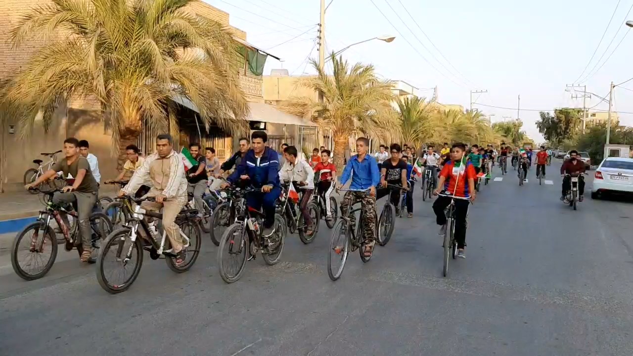 برگزاری همایش دوچرخه سواری در شهر خور