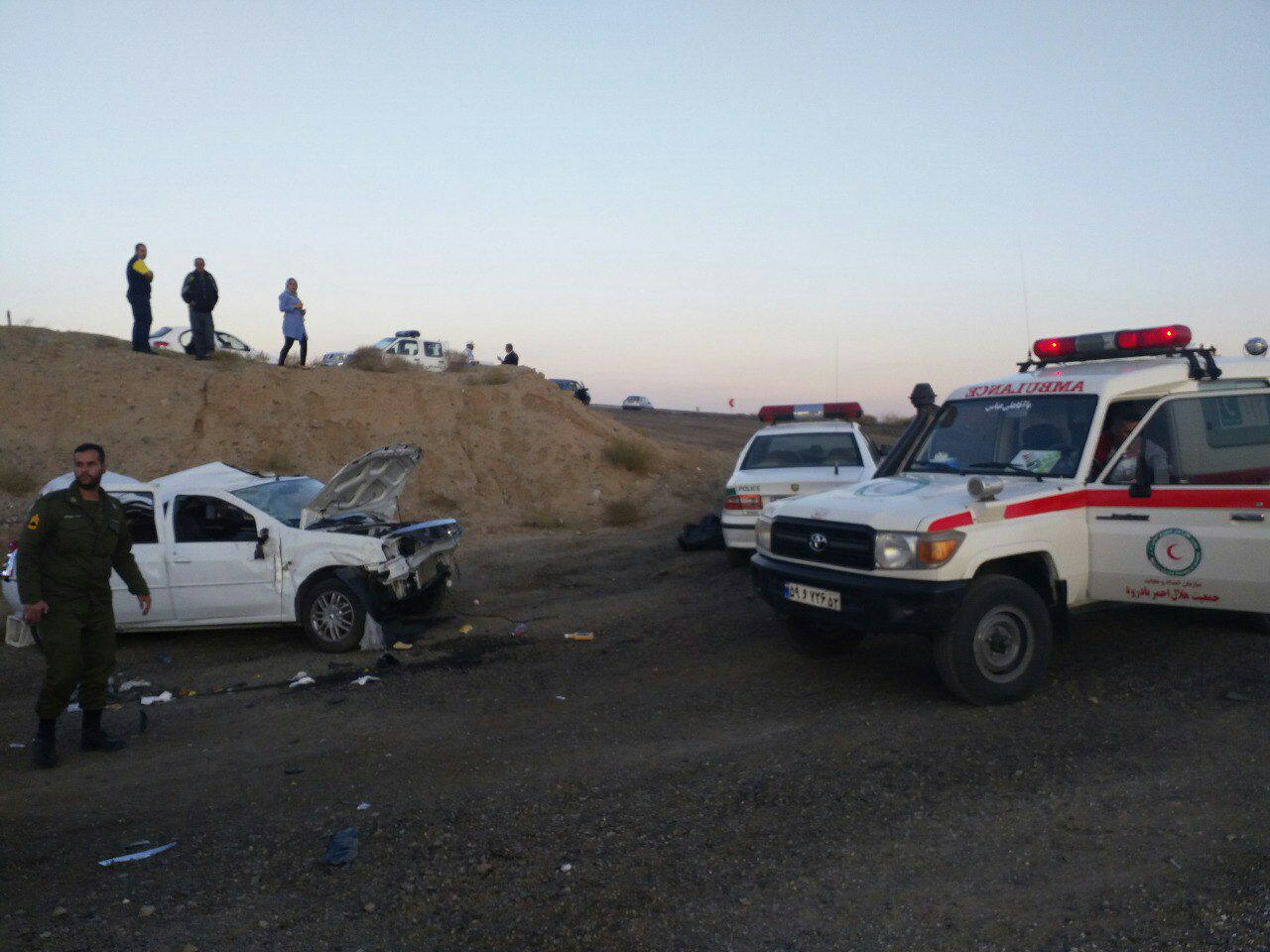 دو کشته و یک مصدوم در دو حادثه رانندگی