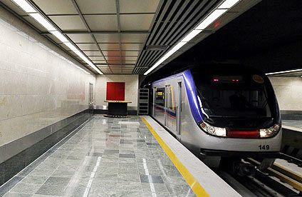 کاهش سرفاصله حرکت قطارها در خط ۷ مترو