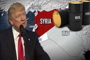 آمریکا درصدد غارت میدان‌های نفتی سوریه است