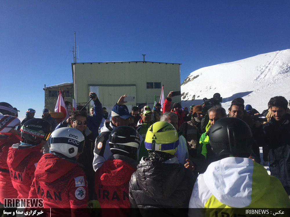 بازدید صالحی امیری از اردوی تیم‌های ملی اسکی