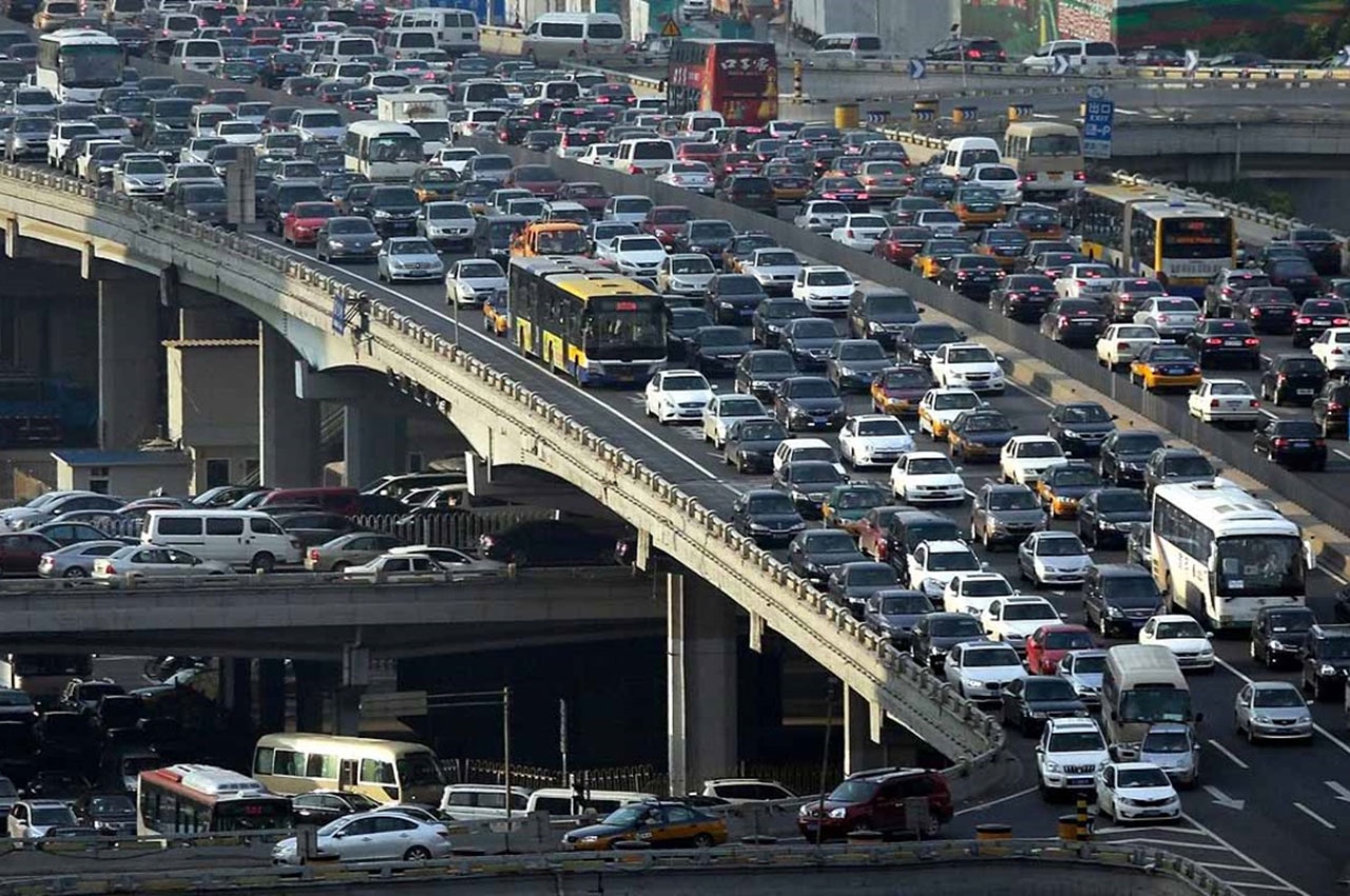ترافیک معابر بزرگراهی پایتخت