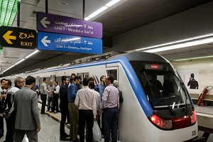 افزايش سفر شهروندان تهراني با مترو در یک سال اخیر