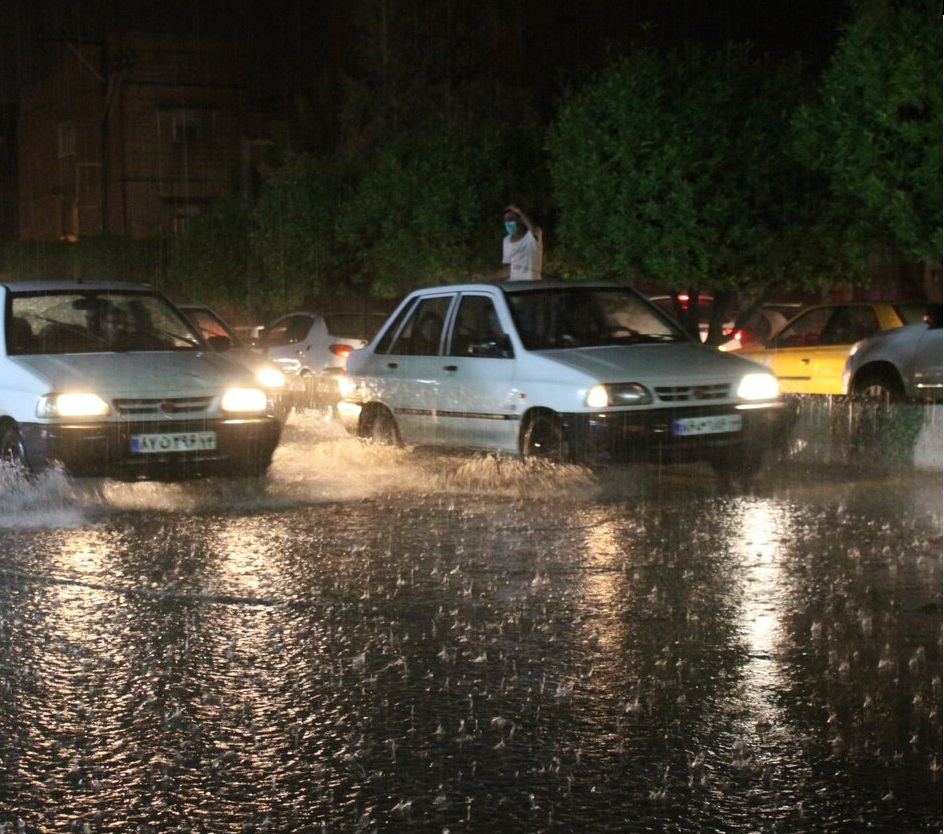 بارش 88 میلی متر باران در شهرهای حاشیه ای آبادان