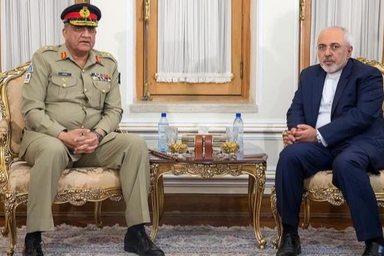 رایزنی فرمانده ارتش پاکستان با ظریف