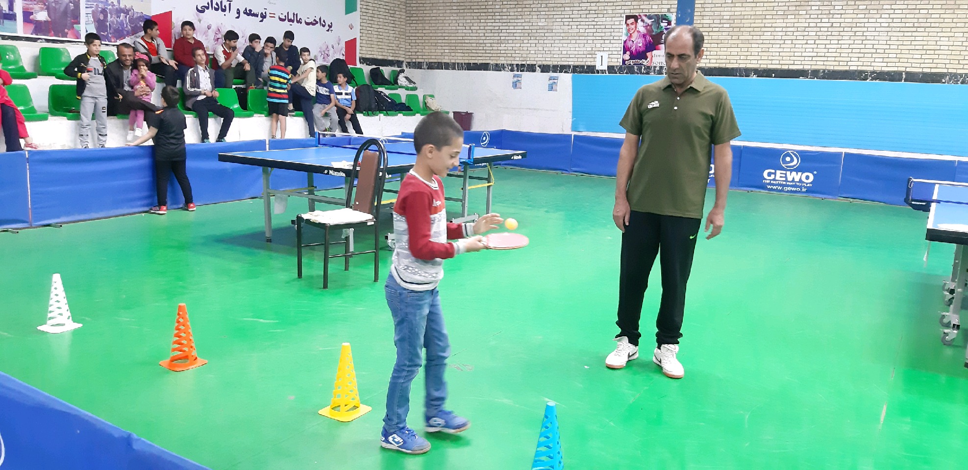 برگزاری پنجمین طرح استعداد یابی تنیس روی میز در یاسوج