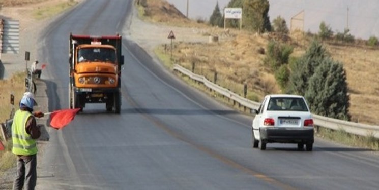 ممنوع بودن تردد  وسایل نقلیه در  محور قدیم مشهد - ملک‌آباد  تا ششم آبان