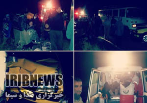 حادثه در جاده مهاباد-سردشت با 9 مصدوم