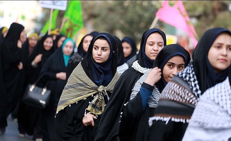 اعزام دانش آموز دختر استان قزوین به راهیان نور