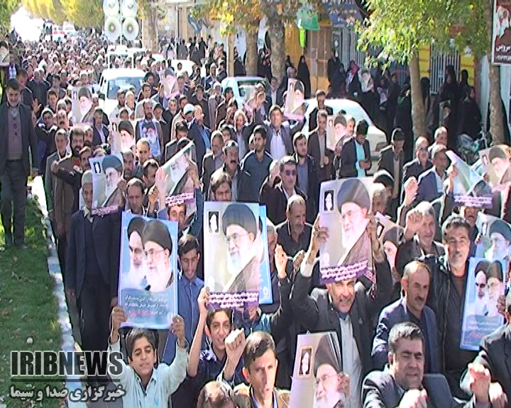 اعلام انزجارمردم شهرستان های لردگان و بن از آشوبگران