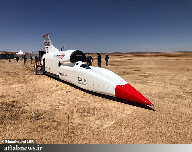 آزمایش سریع‌ترین خودروی جهان برای رکوردشکنی