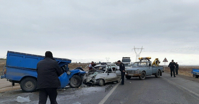 2 کشته و 2 زخمی در سانحه رانندگی در آذربایجان شرقی