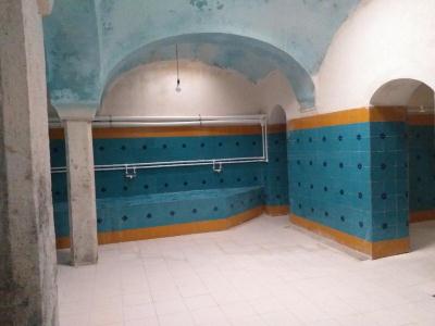 مرمت حمام به جای مانده از دوران صفویه در نجف آباد