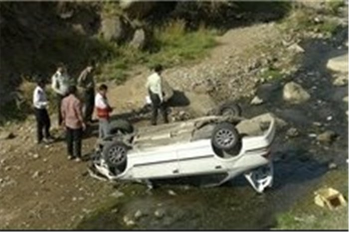 یک کشته در سانحه سقوط خودرو به رودخانه